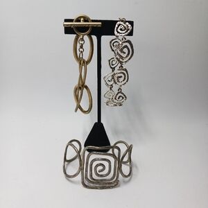 PRESSED Hammered Bracelet Lot, Kenneth Cole Premier Designs, Plus